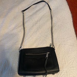 Black rebecca minkoff crossbody